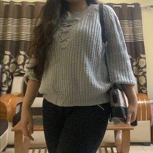 Grey sweater